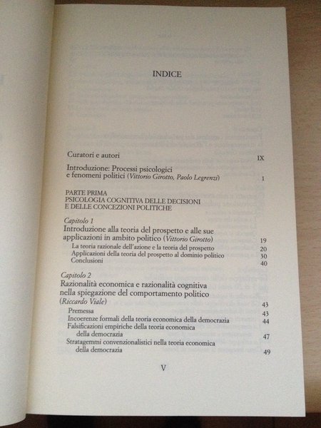 PSICOLOGIA E POLITICA MILANO CORTINA 1996