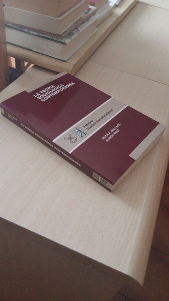LA TEORIA SOCIOLOGICA CONTEMPORANEA BOLOGNA IL MULINO 1996