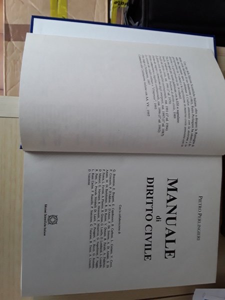 MANUALE DI DIRITTO CIVILE