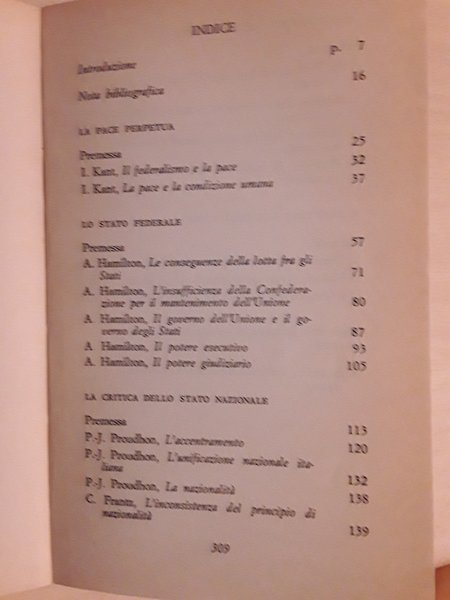 IL FEDERALISMO BOLOGNA IL MULINO 1979