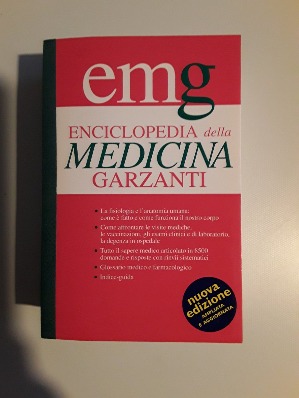 ENCICLOPEDIA DELLA MEDICINA GARZANTI MILANO GARZANTI 1998