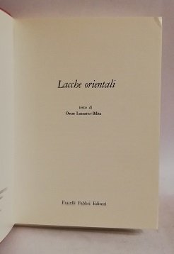 LACCHE ORIENTALI.