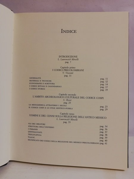 CODICE COSPI - CALENDARIO E RITUALI PRECOLOMBIANI.