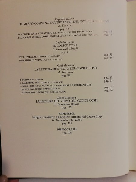 CODICE COSPI - CALENDARIO E RITUALI PRECOLOMBIANI.