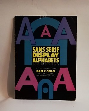 SANS SERIF DISPLAY ALPHABETS.