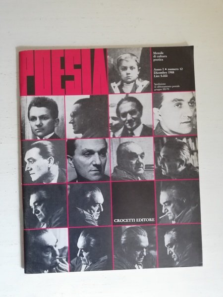 POESIA N. 12 ANNO I