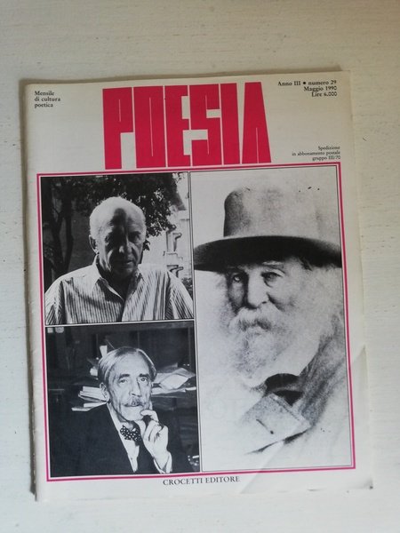 POESIA N. 29 ANNO III