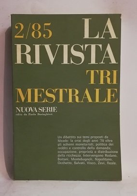 LA RIVISTA TRIMESTRALE 2/85.