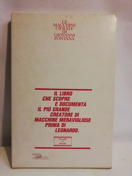 LE MACCHINE CIFRATE DI GIOVANNI FONTANA.