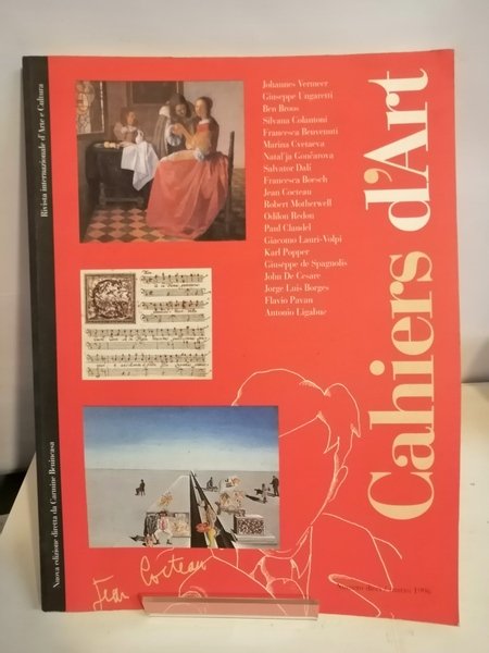 CAHIERS D'ART - NUMERO 10/ MARZO 1996
