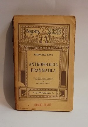 ANTROPOLOGIA PRAMMATICA.