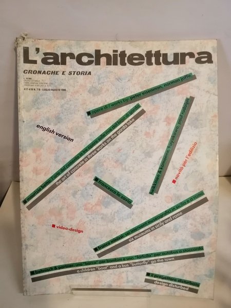 L'ARCHITETTURA - CRONACHE E STORIA