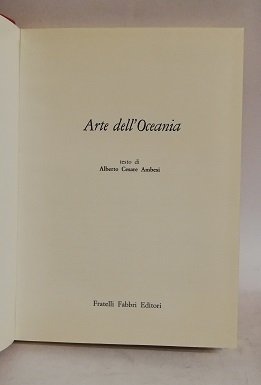 ARTE DELL'OCEANIA.