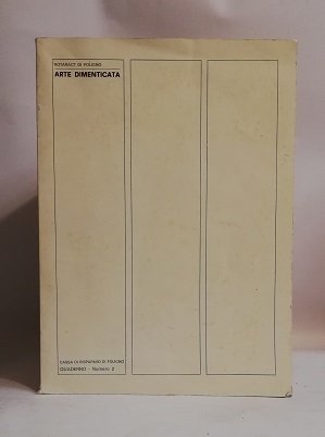 ARTE DIMENTICATA.