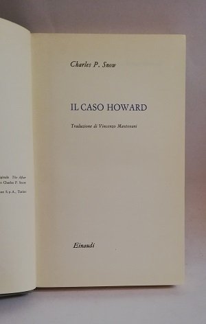 IL CASO HOWARD.