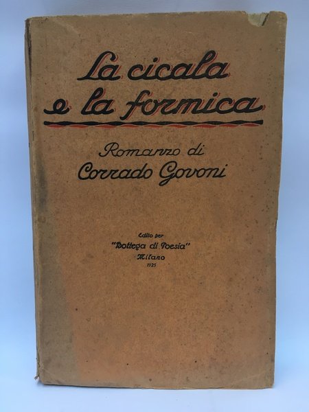 LA CICALA E LA FORMICA.