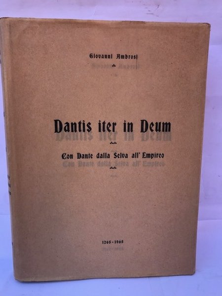 DANTIS ITER IN DEUM.