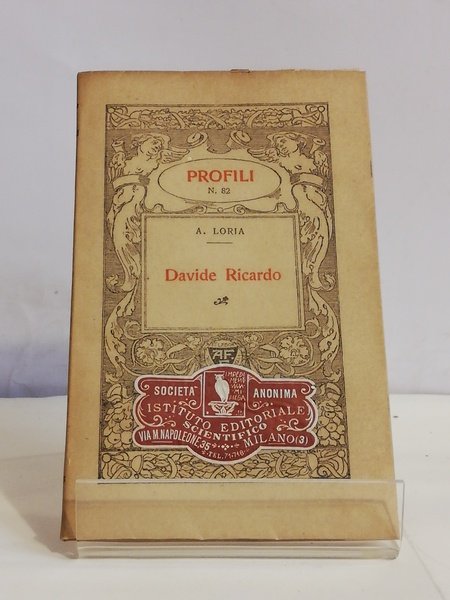 DAVIDE RICARDO. COLL."PROFILI". N. 82.