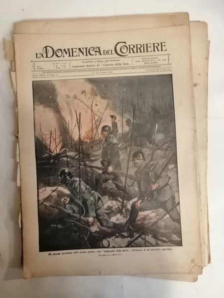 LA DOMENICA DEL CORRIERE, ANNO XVIII, 1916.