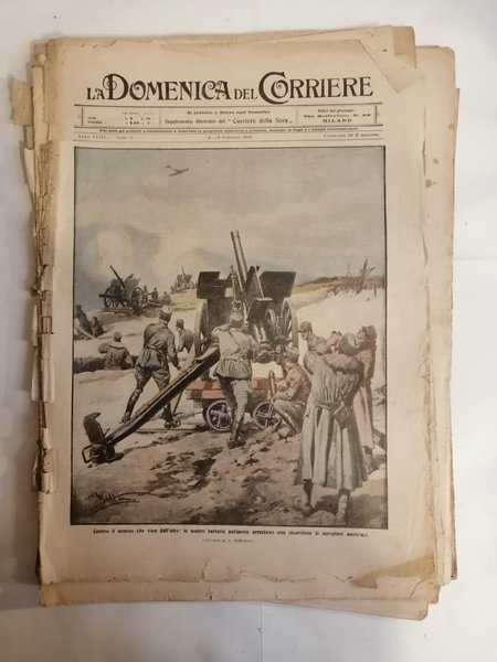 LA DOMENICA DEL CORRIERE, ANNO XVIII, 1916.