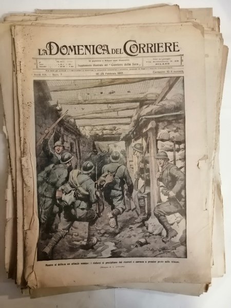 LA DOMENICA DEL CORRIERE ANNO XIX - 1917.