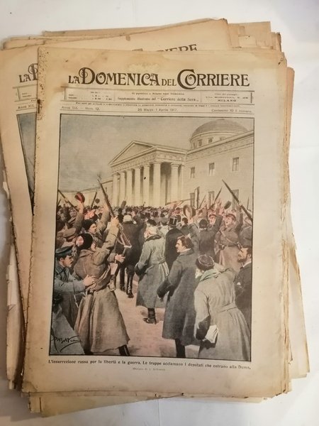 LA DOMENICA DEL CORRIERE ANNO XIX - 1917.