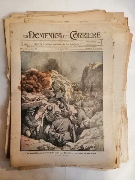 LA DOMENICA DEL CORRIERE ANNO XIX - 1917.