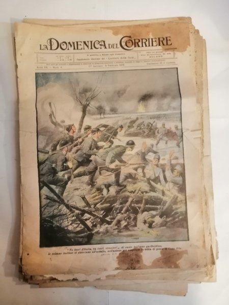 LA DOMENICA DEL CORRIERE ANNO XX - 1918.