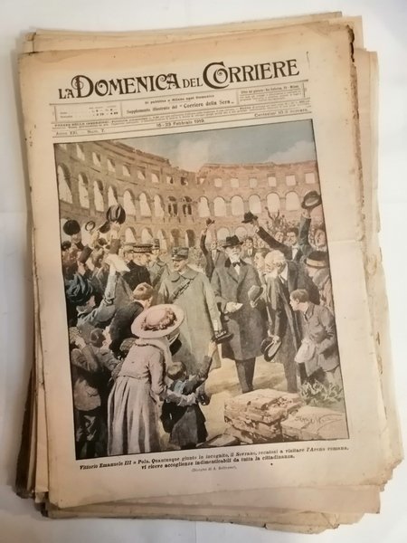 LA DOMENICA DEL CORRIERE ANNO XXI - 1919.
