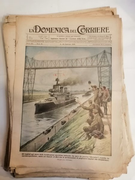 LA DOMENICA DEL CORRIERE ANNO XXI - 1919.