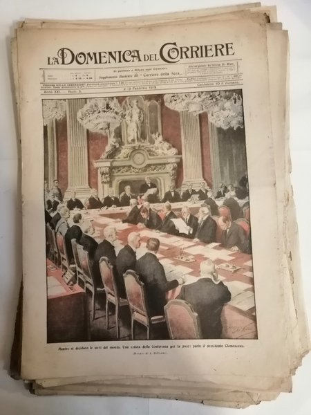 LA DOMENICA DEL CORRIERE ANNO XXI - 1919.