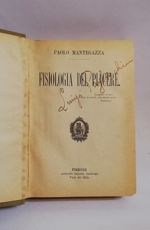 FISIOLOGIA DEL PIACERE.