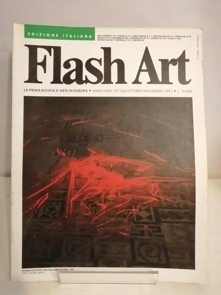 FLASH ART N. 164 - OTTOBRE/NOVEMBRE 1991.