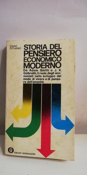 STORIA DEL PENSIERO ECONOMICO MODERNO.