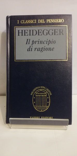 IL PRINCIPIO DI RAGIONE