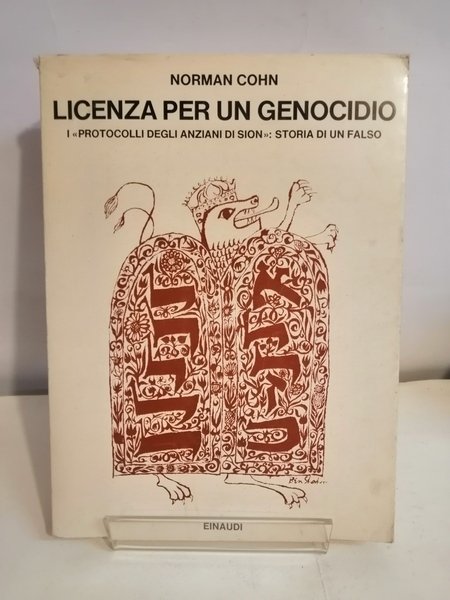 LICENZA PER UN GENOCIDIO.