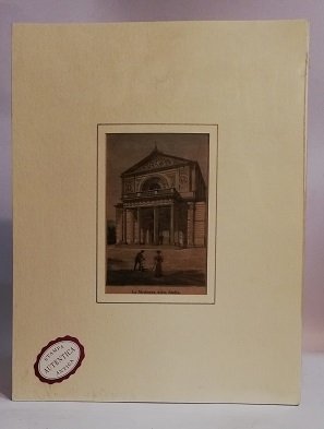 LA MADONNA DELLA STELLA. STAMPA ANTICA AUTENTICA.