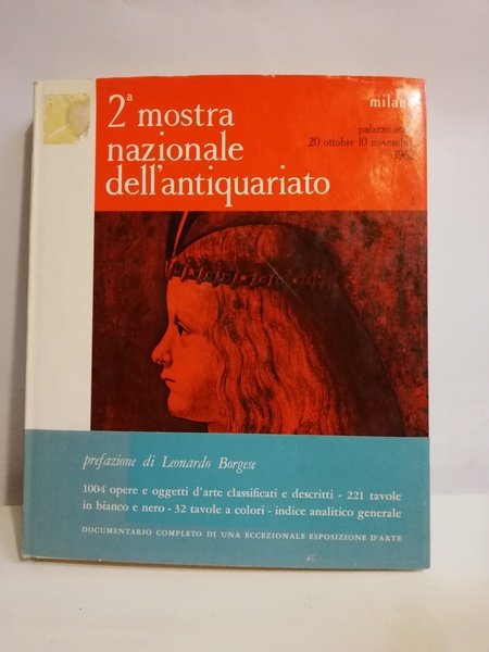 SECONDA MOSTRA NAZIONALE DELL'ANTIQUARIATO.
