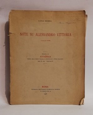 NOTE SU ALESSANDRO VITTORIA (1542-25 - 1608).
