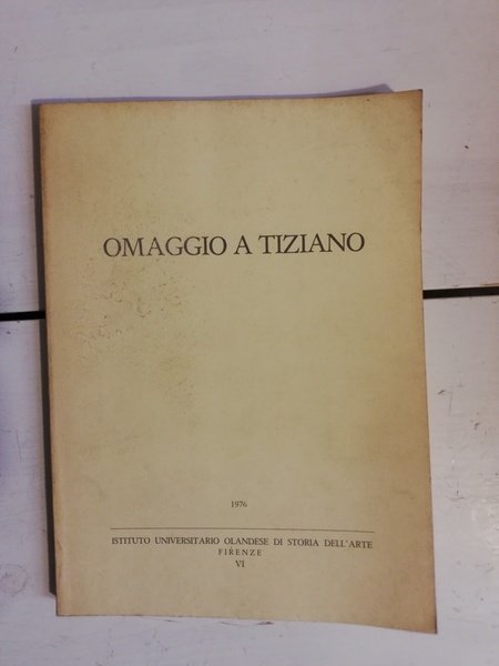 OMAGGIO A TIZIANO.