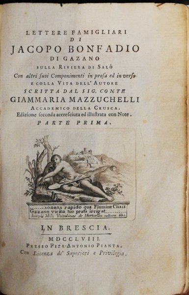 OPERE VOLGARI E LATINE DI JACOPO BONFADIO.