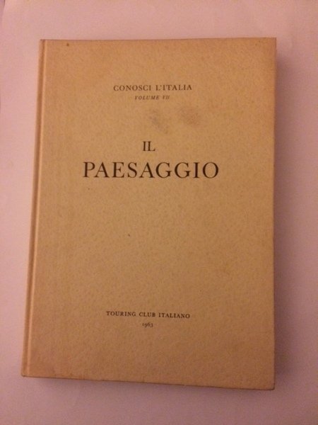 IL PAESAGGIO.