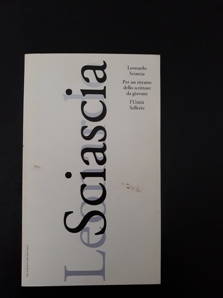 PER UN RITRATTO DELLO SCRITTORE DA GIOVANE.