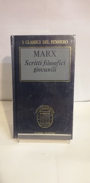 SCRITTI FILOSOFICI GIOVANILI