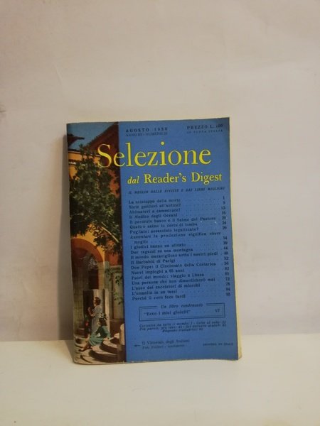 SELEZIONE DAL READER'S DIGEST. AGOSTO 1950/N.23