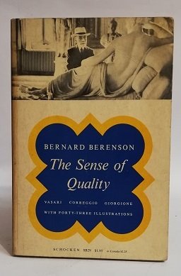 THE SENSE OF QUALITY. VASARI, CORREGGIO, GIORGIONE.