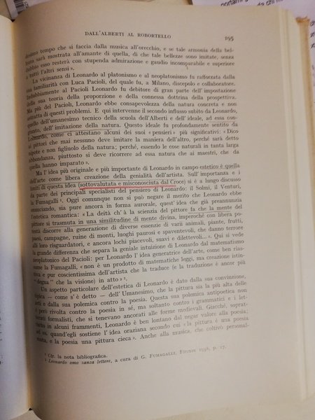 STORIA ANTOLOGICA DEI PROBLEMI FILOSOFICI - ESTETICA.