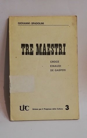 TRE MAESTRI.