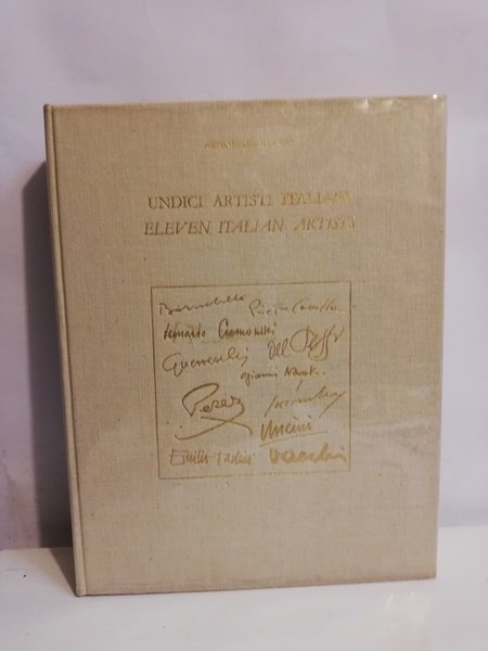 UNDICI ARTISTI ITALIANI.