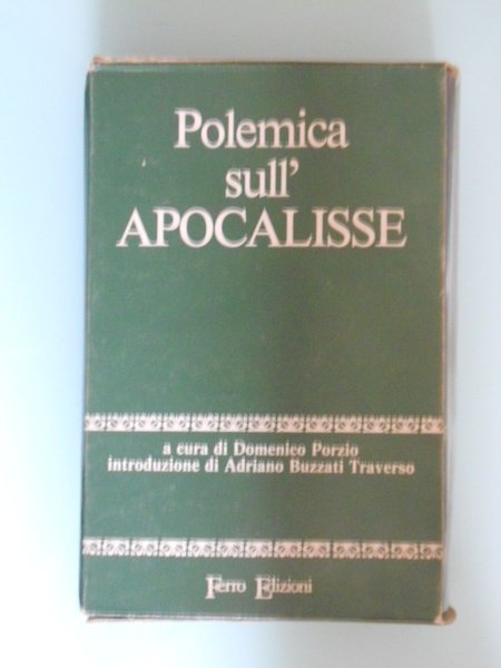 POLEMICA SULL'APOCALISSE.